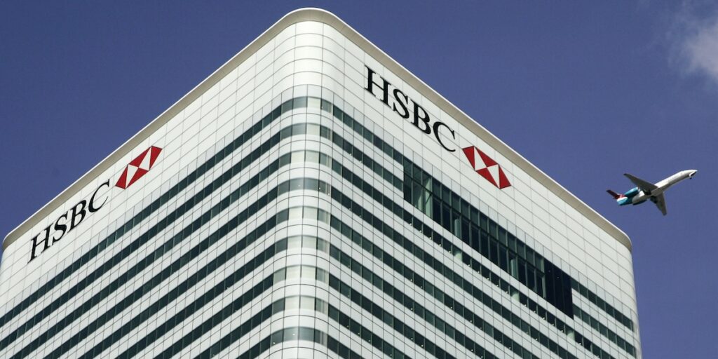HSBC i London.
