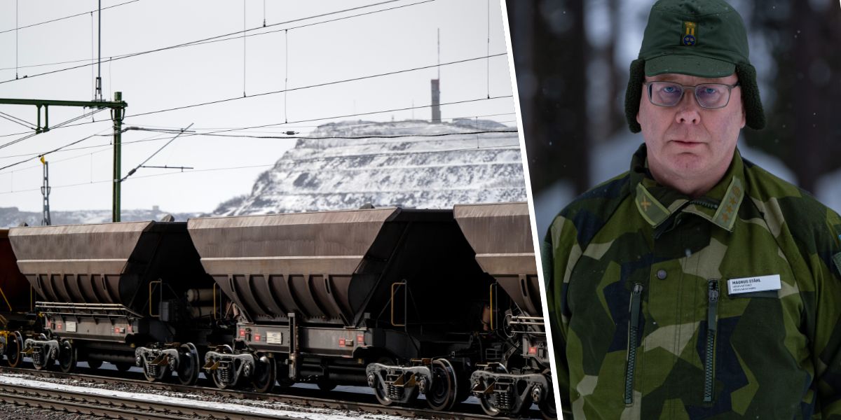 Malmbanan rustas för krig: ”Militär infrastruktur”