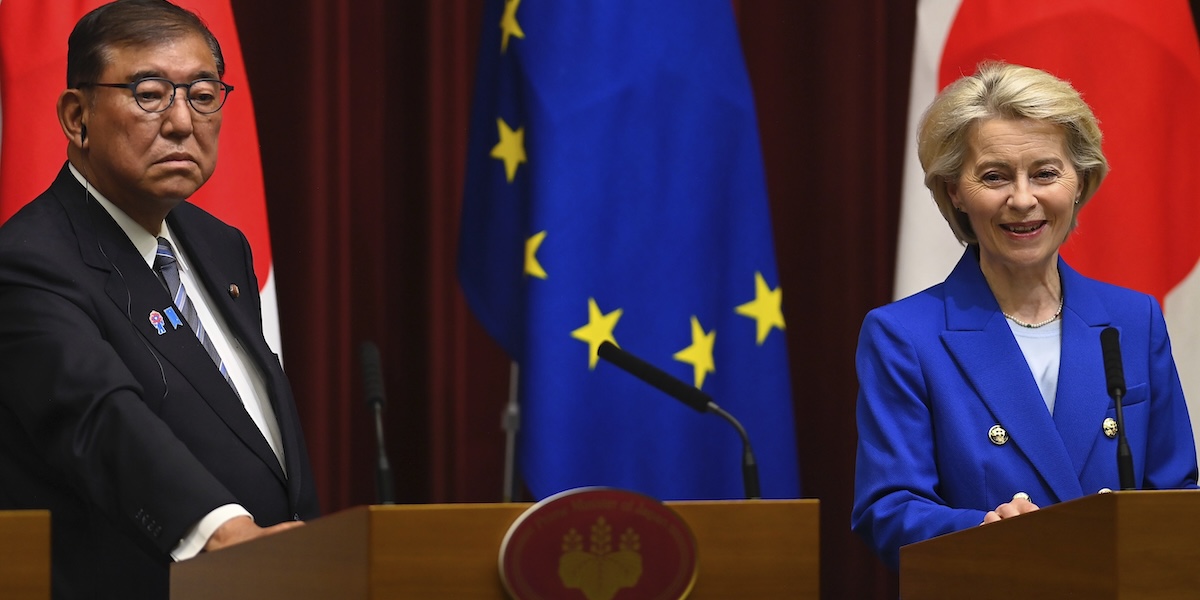Efter Japan – nu pressas EU till liknande tullavtal med USA