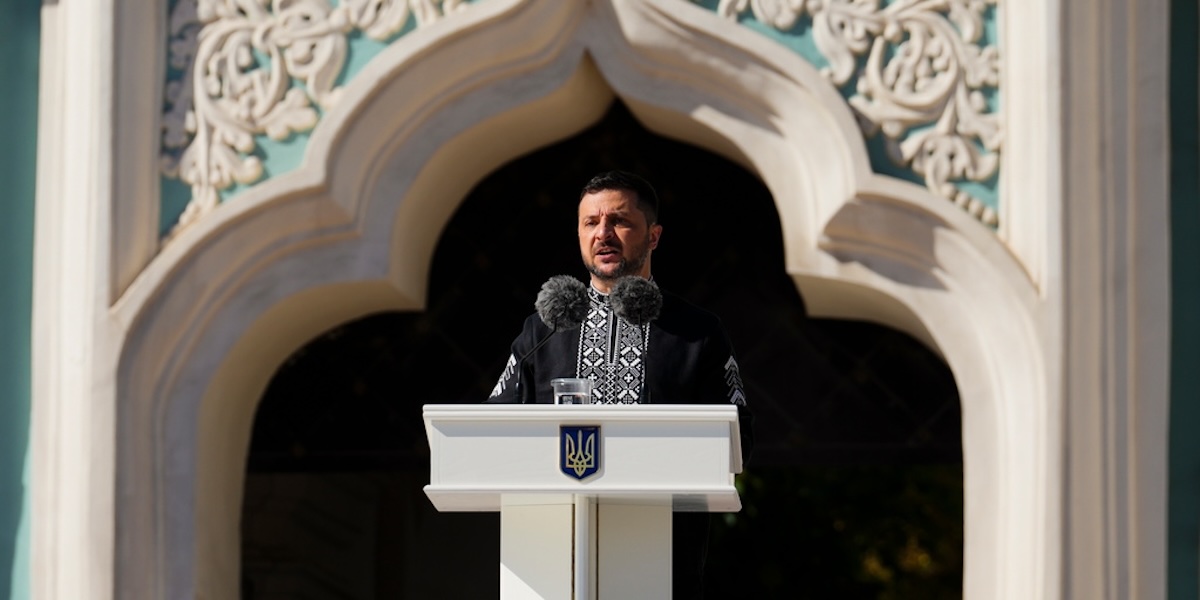 Zelenskyj: Ukrainas framtid avgörs endast av oss