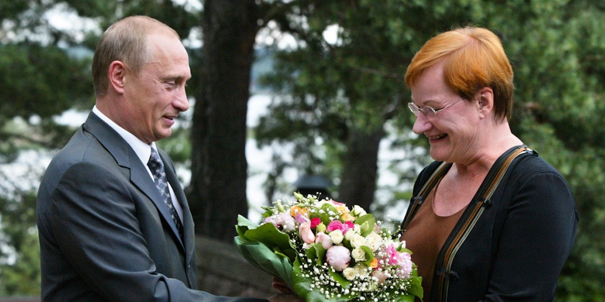 Halonen: Det tror jag är viktigast för Putin