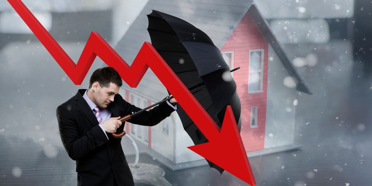 Bostadspriserna kraschar – fastighetsbolag nekas räddning