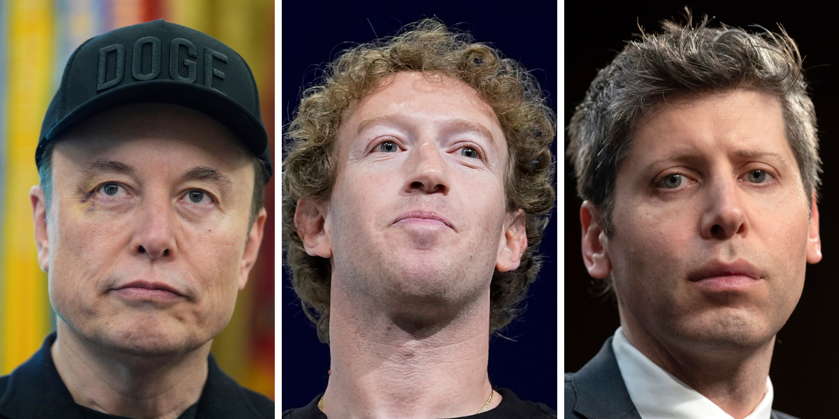 Giganternas kamp: Musk ville ha Zuckerbergs hjälp mot Altman