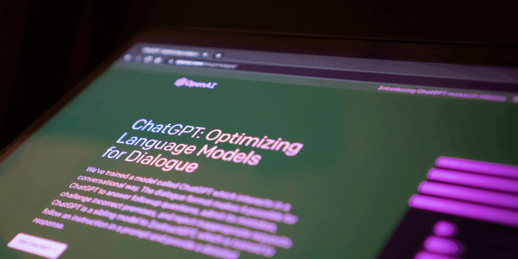 Chat GPT har blivit mer konsumentinriktad och någon som man bollar med. (Foto: Jonathan Kemper on Unsplash)