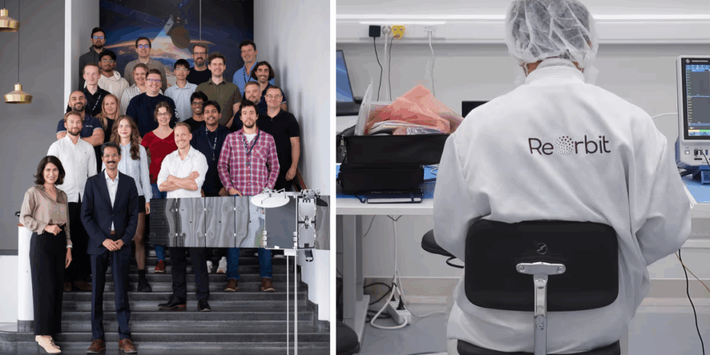 En del av gänget med företagets vd, Sethu Saveda Suvanam i fronten. (Foto: Reorbit)