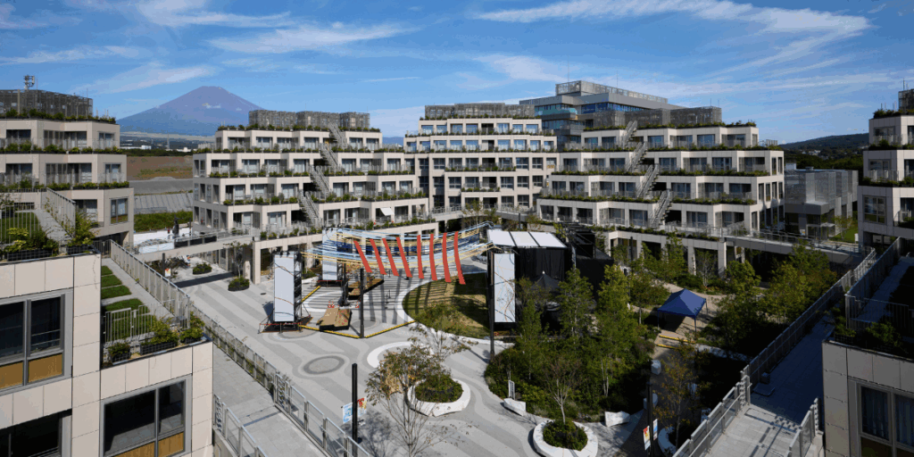 2000 personer kommer att bo här. Både äldre, familjer och forskare. (Foto: Toyota)