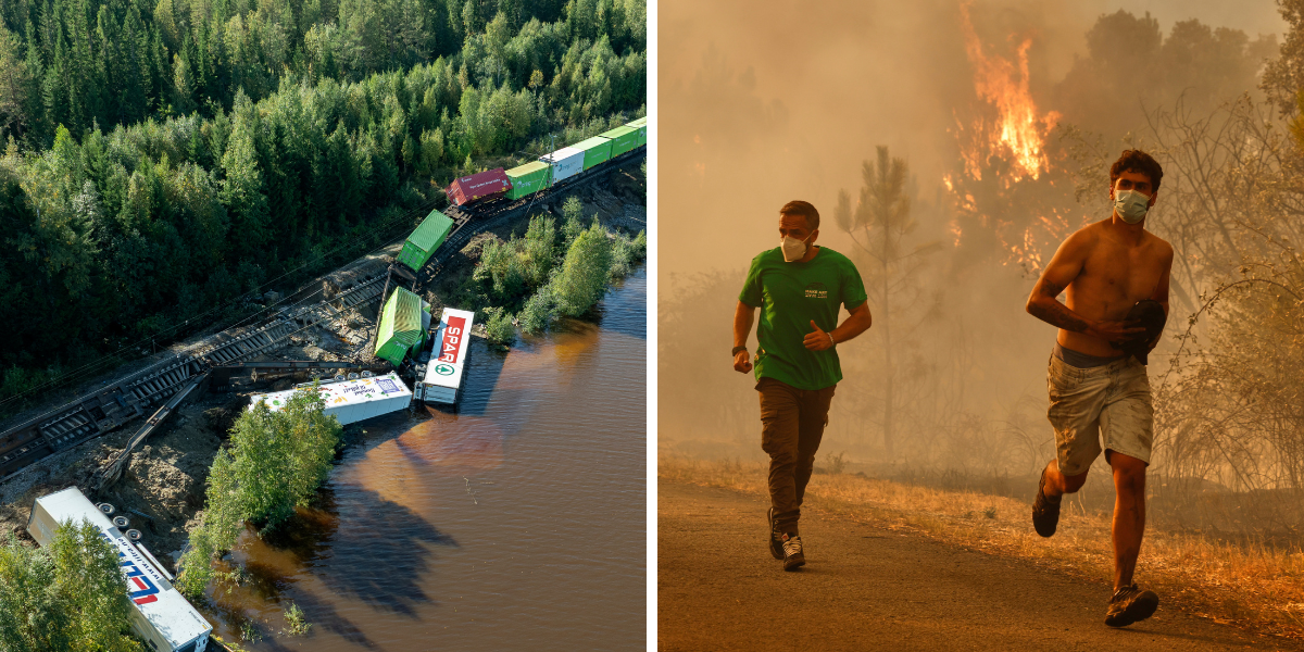 Därför kan extremvädret orsaka nästa finanskris