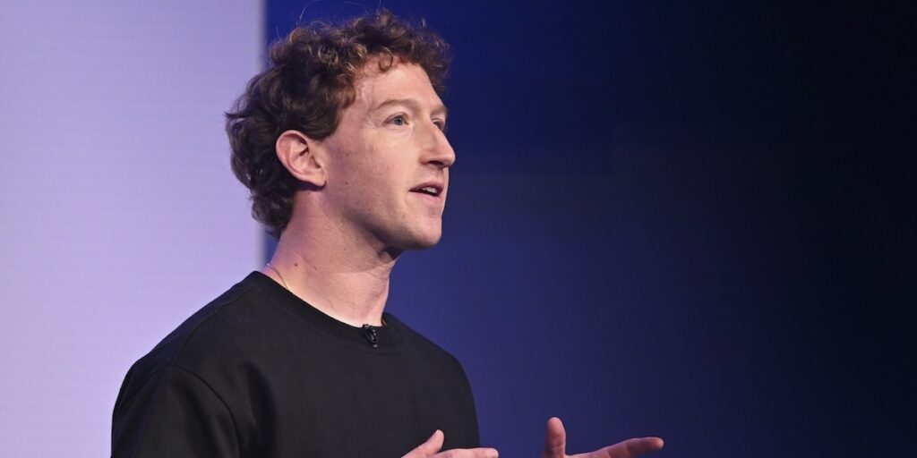 Techjättar som Meta med Mark Zuckerberg driver USA framåt.