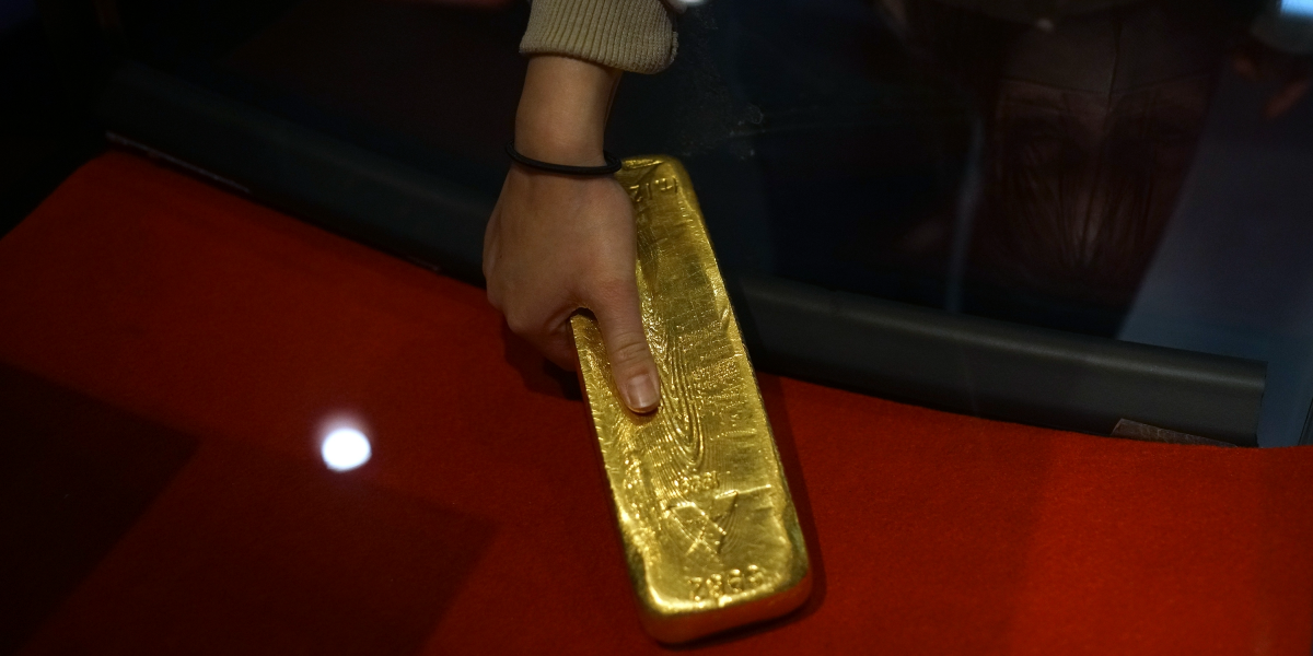 Guld har blivit investerarnas nya kanariefågel