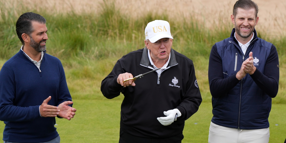 Trump-familjen fem miljarder dollar rikare – på ett dygn