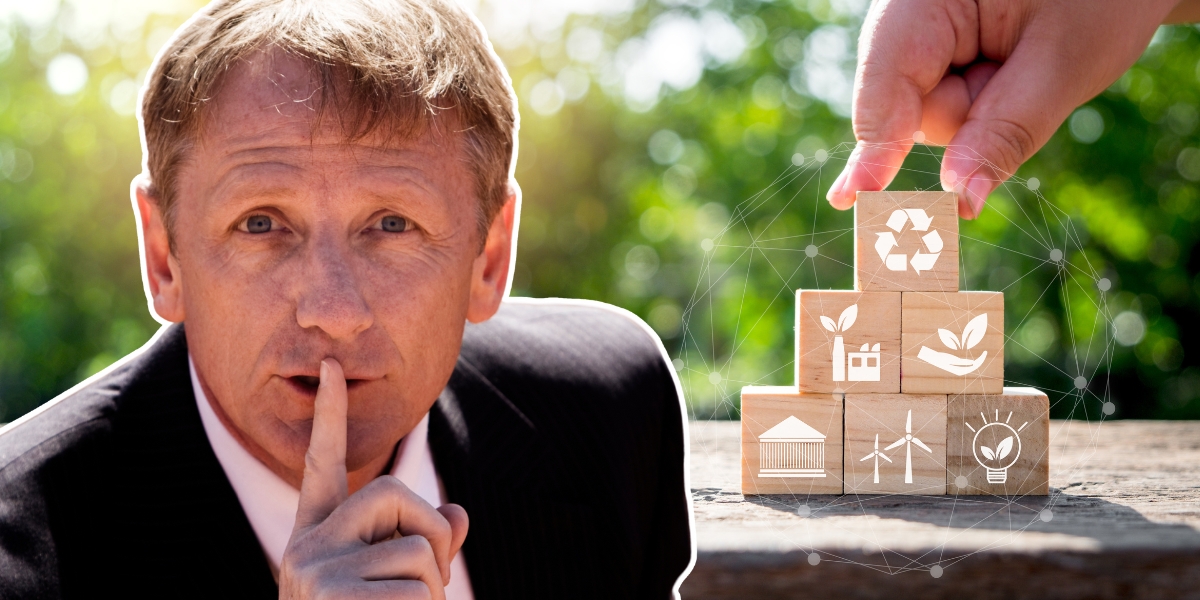 Företag fortsätter med hållbarhet – men tiger om det