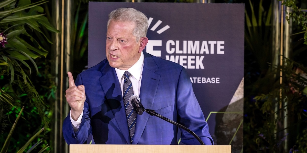 Al Gore varnar för Europas beroende av smutsig energi