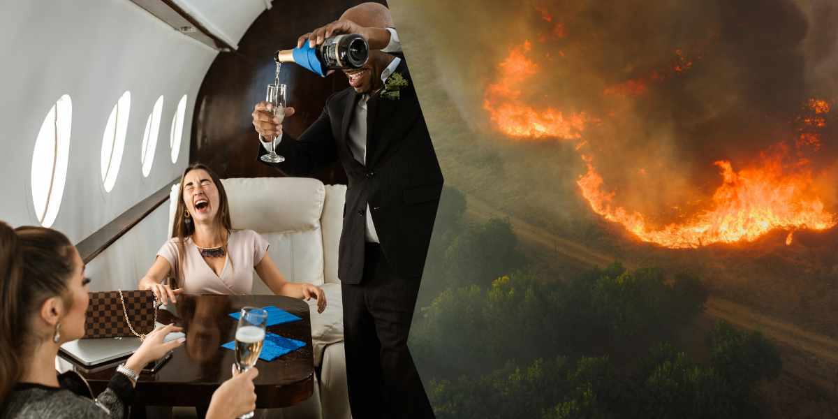 Larmet: De rikaste fortsätter släppa ut – utan morgondag