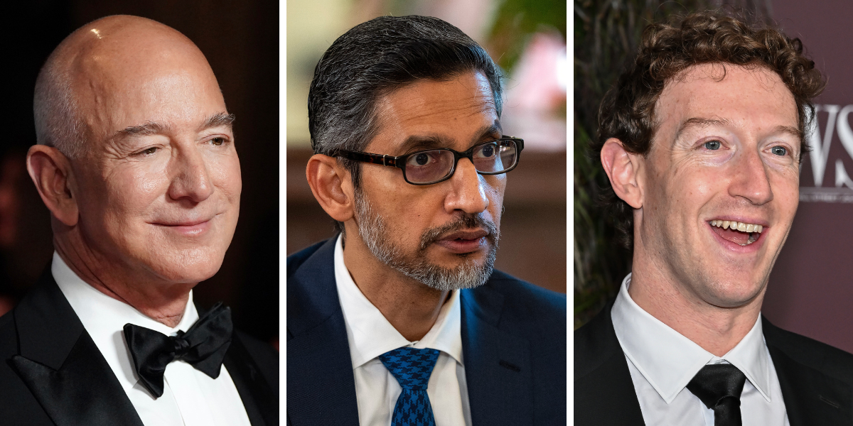 Amazon och Apple glänser – men därför straffas Meta