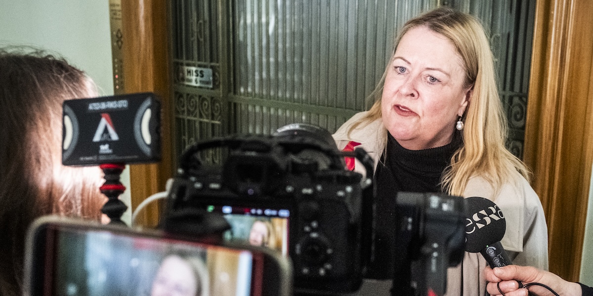 Läckt video avslöjar AP-fondschefens dubbla budskap