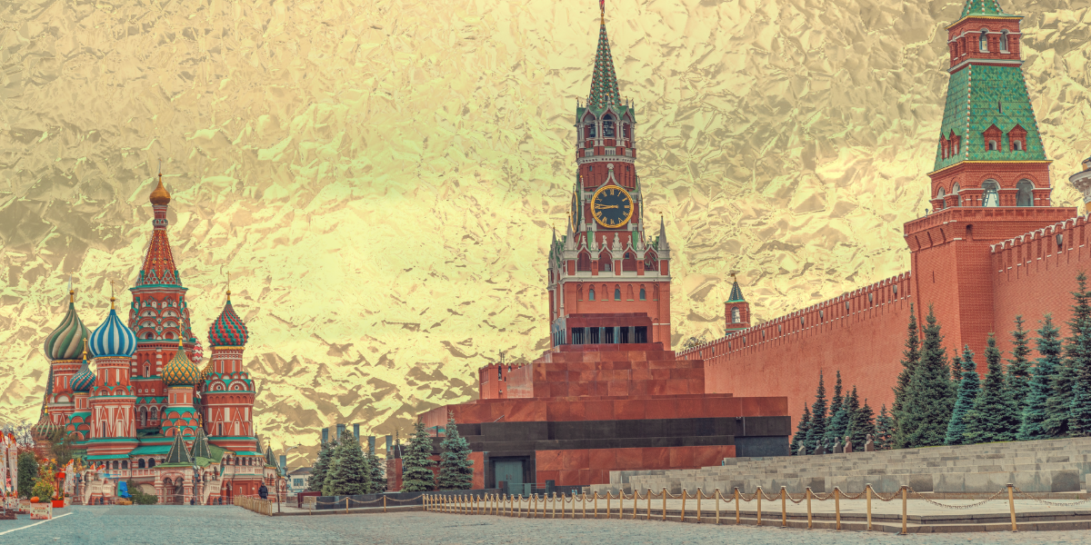 Rysslands centralbank börjar sälja fysiskt guld