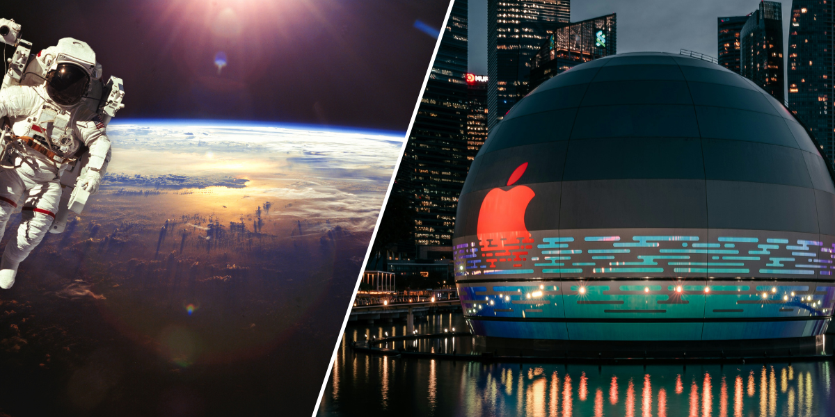 Apple laddar stort för rymdrevolutionen
