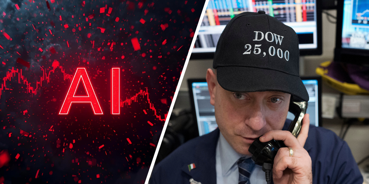 AI-aktier rasar – värsta veckan sedan april