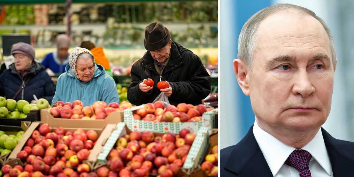 Rysslands ekonomi närmar sig stupet