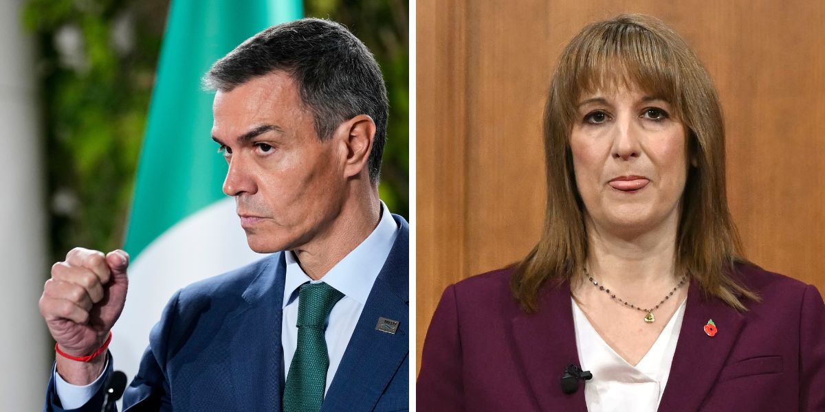 Storbritannien haltar medan södra Europa blomstrar