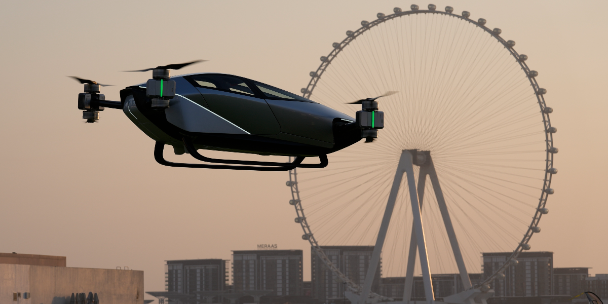 Jättestadens besökare ska få åka flygtaxi – för bara några hundra