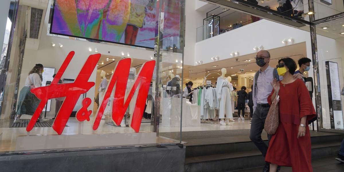 H&M stänger flaggskeppsbutik i Hongkong